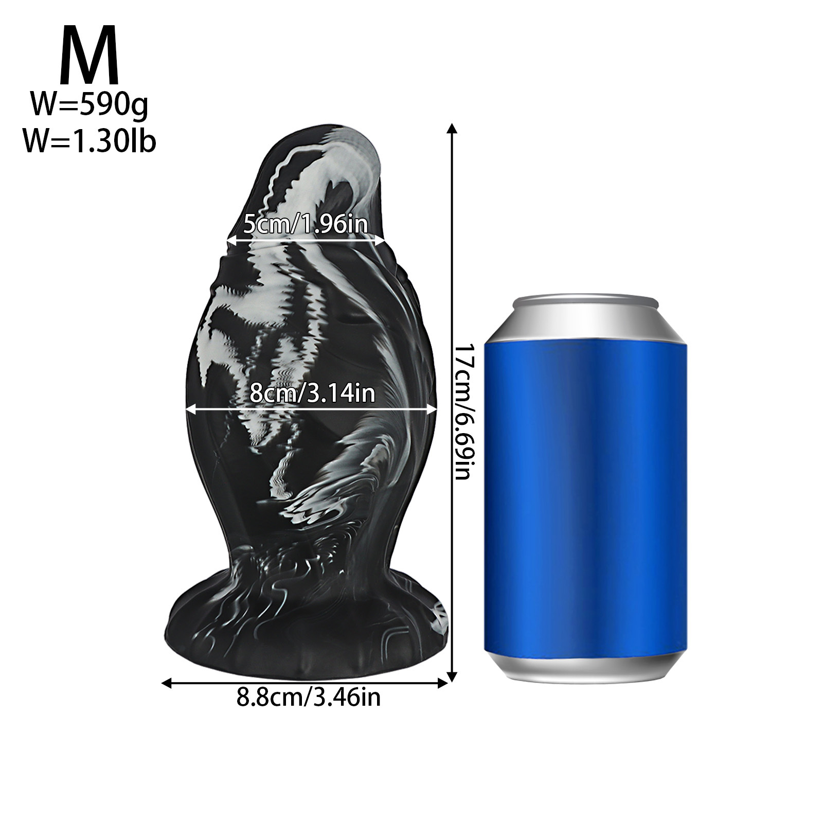 Silicone Butt Plug for Men & Women - Discreet Wearable Dilator for Intimate Play - Image 5