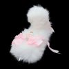 Black Gold Fox Fur Tail Collar with Bell & Anal Plug - Sexy Nightwear Accessory