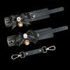 Black Gold Fox Fur Tail Collar with Bell & Anal Plug - Sexy Nightwear Accessory