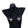 Adjustable Cat Paw Nipple Clamps with Pink Bow & Bell - Cute Tease Clips
