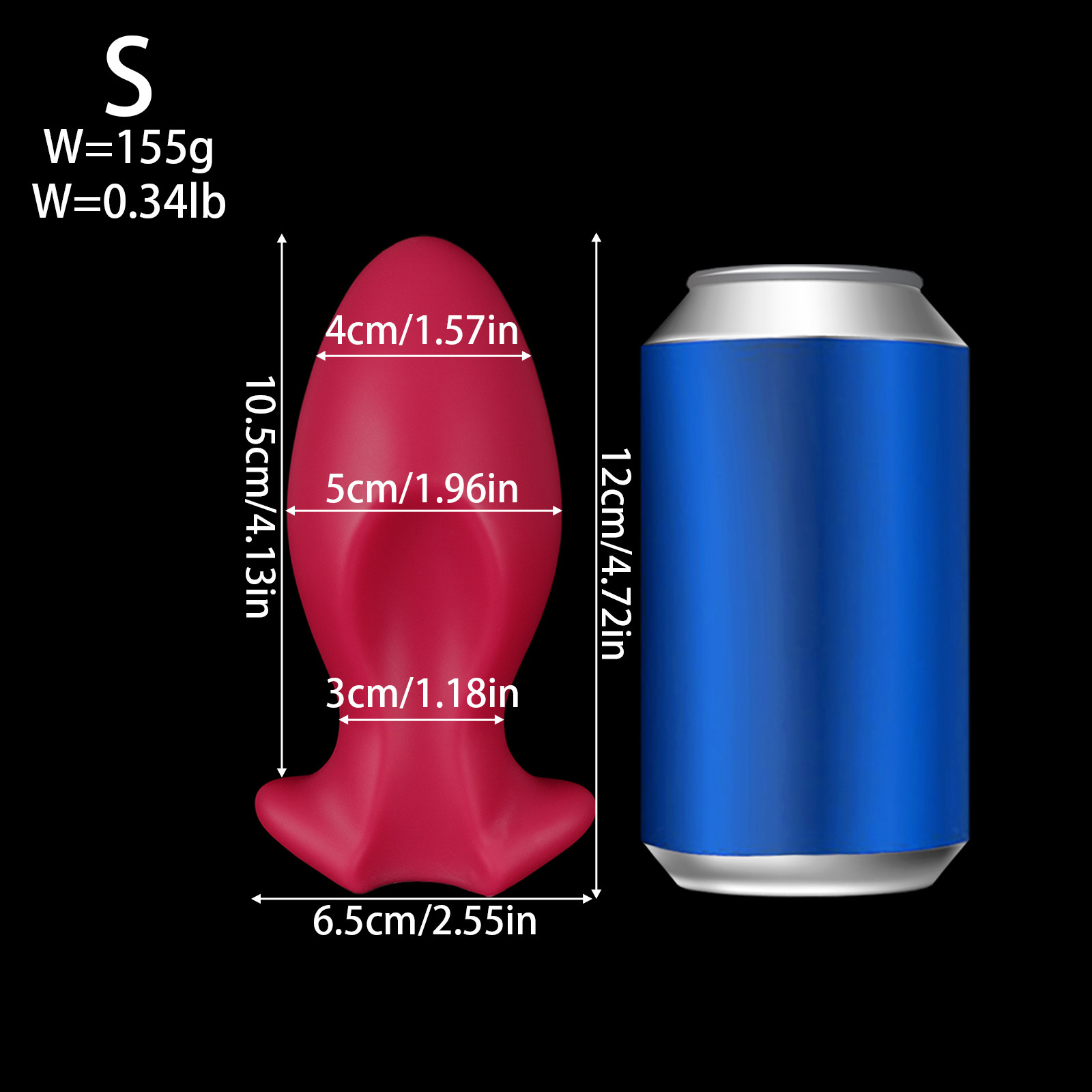 Dragon Egg Silicone Butt Plug - Easy Insert Grooved Dildo for Adult Pleasure - Image 5