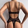 Lace Teddy Jumpsuit: Sexy Lingerie Bodysuit for Women