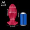 Dragon Egg Silicone Butt Plug - Easy Insert Grooved Dildo for Adult Pleasure