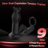 Remote Control Prostate Massager Vibrator Telescopic Anal Plug