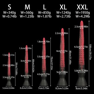 1 Meter Super Long Anal Plug for Men & Women – Soft Butt Massager for Intimate Pleasure