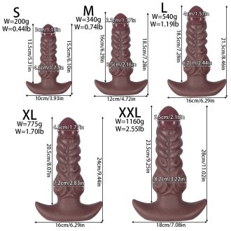 Realistic Animal Tail Butt Plug for Men & Women – Discreet Anal Dilator Masturbator