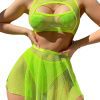 Sexy Mesh Cutout Lingerie Bra Uniform