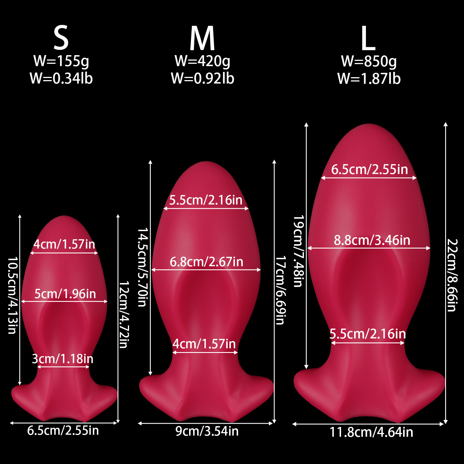 Dragon Egg Silicone Butt Plug - Easy Insert Grooved Dildo for Adult Pleasure - Image 3