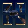 Turtle Head Vibrating Massager for Men - Licking Tongue Pleasure Toy