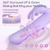 Female Rabbit Vibrator: Telescopic Electric Massager for Climax
