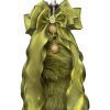 40cm Matcha Green Fox Tail Anal Plug with Removable Bow and Bell