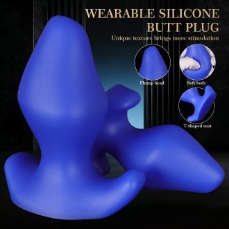 Douding Silicone Butt Plug for Anal Expansion & Massage