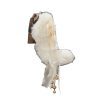 Voice-Controlled Electric Tail Butt Plug - 40cm Real Fox Fur with Bow and Bell