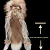 Neverland Ranch 40cm Electric Fox Tail with Remote Control & Bell - Realistic Wool, Cute Bow Accent