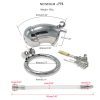 Funny Stainless Steel Chastity Cage for Men - Adult Sex Toy for Going Out