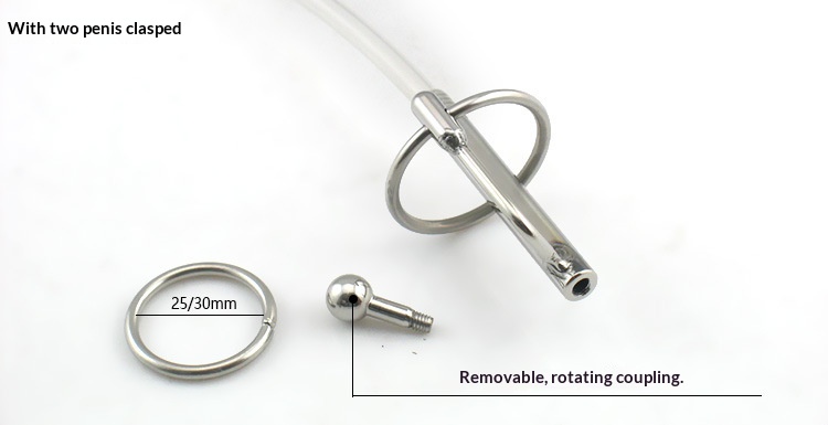 Urethral catheter horse eye stimulation urethral masturbation male hollow hose horse eye stick couple passion sexual stimulation lengthened 613 - Image 4