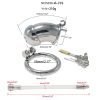 Funny Stainless Steel Chastity Cage for Men - Adult Sex Toy for Going Out