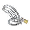 Long-Term Wear Metal Chastity Cage for Men