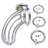 Long-Term Wear Metal Chastity Cage for Men