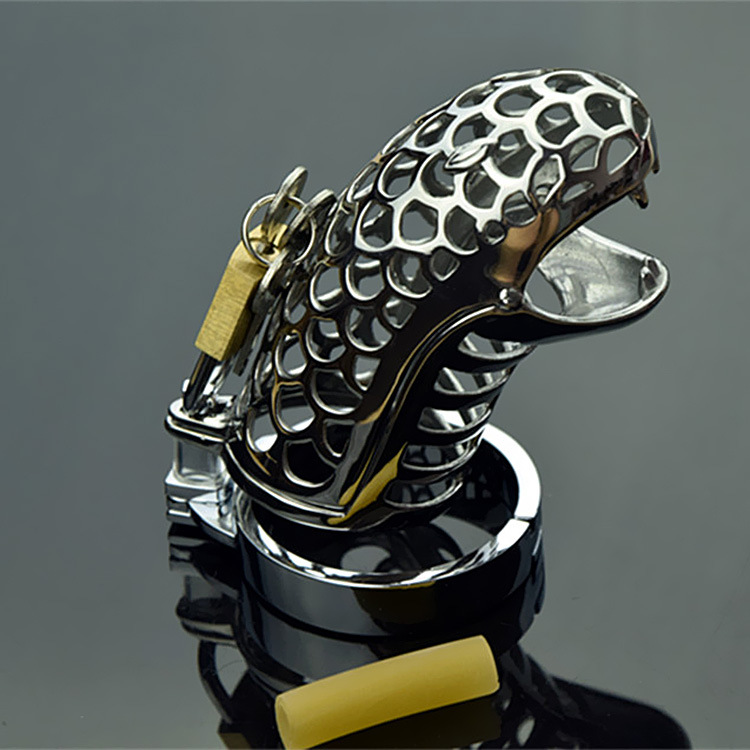 Chastity device men's chastity lock penis lock sex toys sex tools alternative adult supplies passion ring training play - Image 5