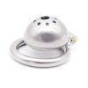 Male Chastity Cage with Urinary Catheter Option - Secure Lock Sex Toy for Enhanced Intimacy