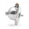Male Chastity Cage with Urinary Catheter Option - Secure Lock Sex Toy for Enhanced Intimacy