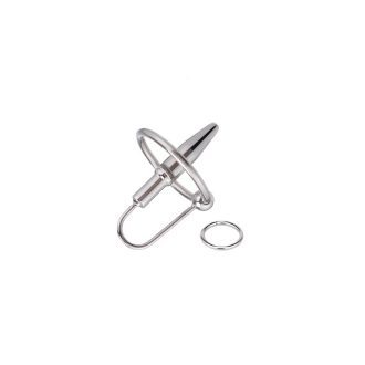 Stainless steel horse eye stick male urine plug alternative metal penis horse eye plug urethral plug masturbation climax lower body training