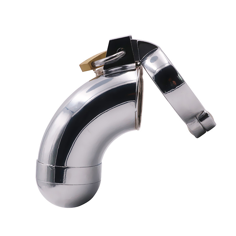Male chastity lock chastity lock penis lock alternative toys binding tools for long-term out wear adult products - Image 2
