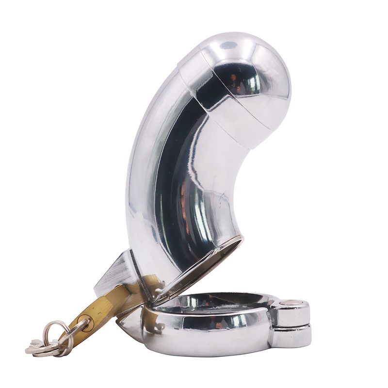 Male chastity lock chastity lock penis lock alternative toys binding tools for long-term out wear adult products - Image 5