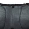 Black Soft Lace Thin Cotton Cup Steel Ring Bra & Low Waist Briefs Sexy Bust Set