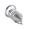 Qiqu Metal Chastity Lock & Penis Cage for Adult Intimacy & Exploration