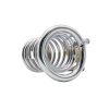 Qiqu Metal Chastity Lock & Penis Cage for Adult Intimacy & Exploration
