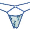 Mermaid Blue Sexy Bra Set with Steel Support for Large Breasts (CD Cup)