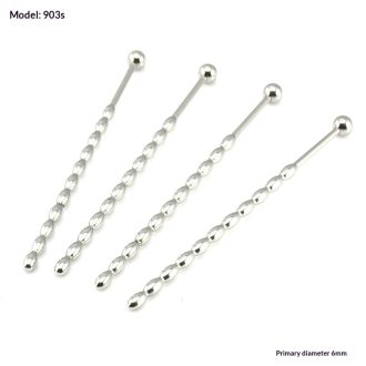 Stainless steel horse eye urethral plug small size 6mm male urethral masturbation flirting gay sex products delivery on behalf