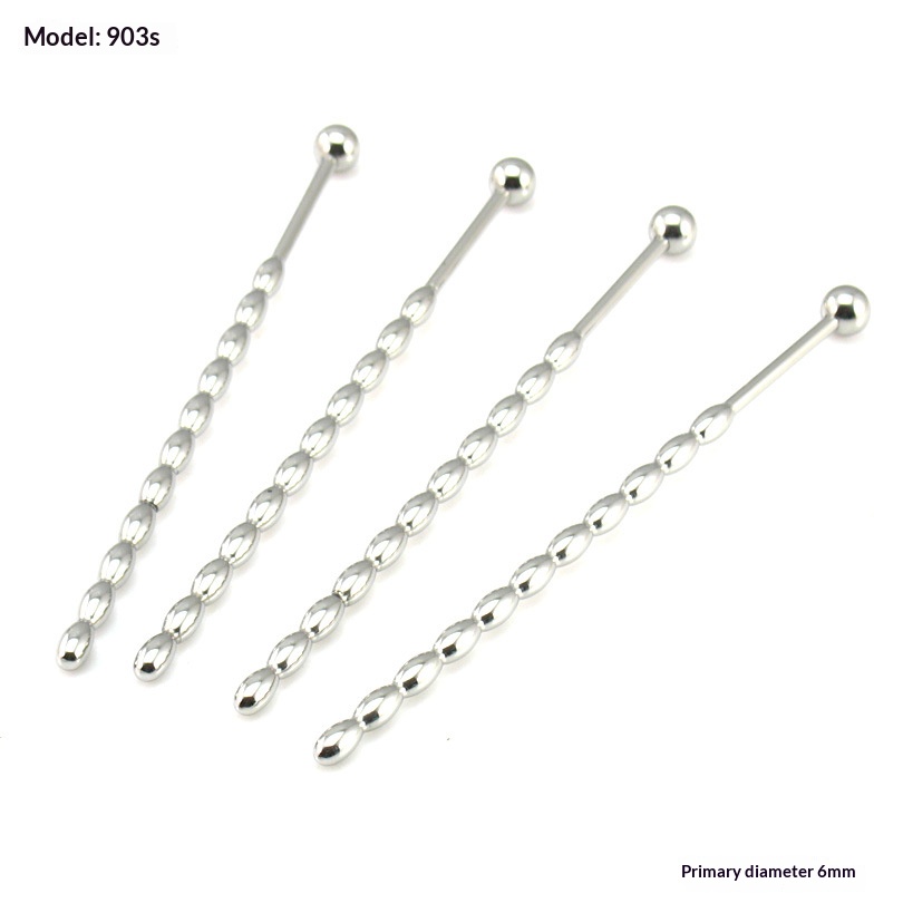 Stainless steel horse eye urethral plug small size 6mm male urethral masturbation flirting gay sex products delivery on behalf - Image 2