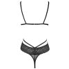 Sexy Black Red Lace Gauze Backless Jumpsuit for Women