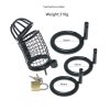 Men's Stainless Steel Chastity Pants - Secure Adult Passion Lock Cage