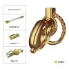 Samanda Royal Dragon Metal Men's CB chastity lock penis lock SM training ascetic toy