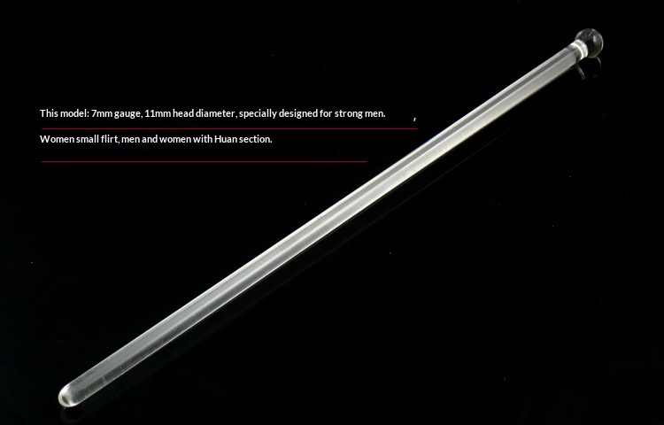 Ultra-long horse eye glass rod urethral plug men's and women's sex toys urethral masturbation beads passion sex toys 27cm long - Image 11