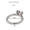 Stainless Steel Male Chastity Device for Discreet Wear