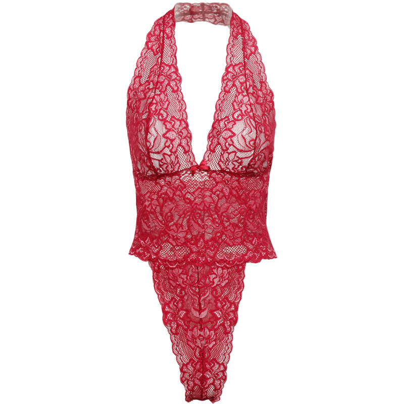 Sexy Purple Green Net Red Ins Style Jumpsuit with Export Neck Lace - Image 2