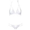 Guerlain Sexy Lace Strawberry Open Bust Bra & Panty Set
