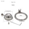 Metal Short Chastity Lock & Penis Cage for Men - Secure Adult Wear & Personal Care