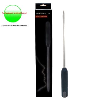 Charging vibration horse eye stick urethral stick 12-frequency vibration mode male and female lower body training adult toy couple passion
