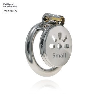 Stainless Steel Chastity Lock Penis Cage for Adult Play