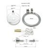 Wearable Chastity Lock for Men - Discreet Outdoor Penis Cage with Secure Lock