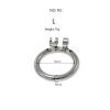 Stainless Steel Chastity Cage & Cleaner for Men's Wearable Device