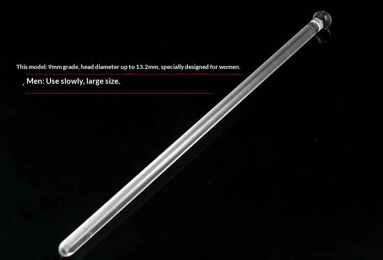 Ultra-long horse eye glass rod urethral plug men's and women's sex toys urethral masturbation beads passion sex toys 27cm long - Image 4