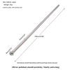 Stainless Steel Extra Long Horse Eye Stick Urine Blocking Stick Urethral Expansion Masturbation Climax Alternative Toys Adult Sex Products