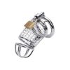 Men's Stainless Steel Chastity Pants - Secure Adult Passion Lock Cage
